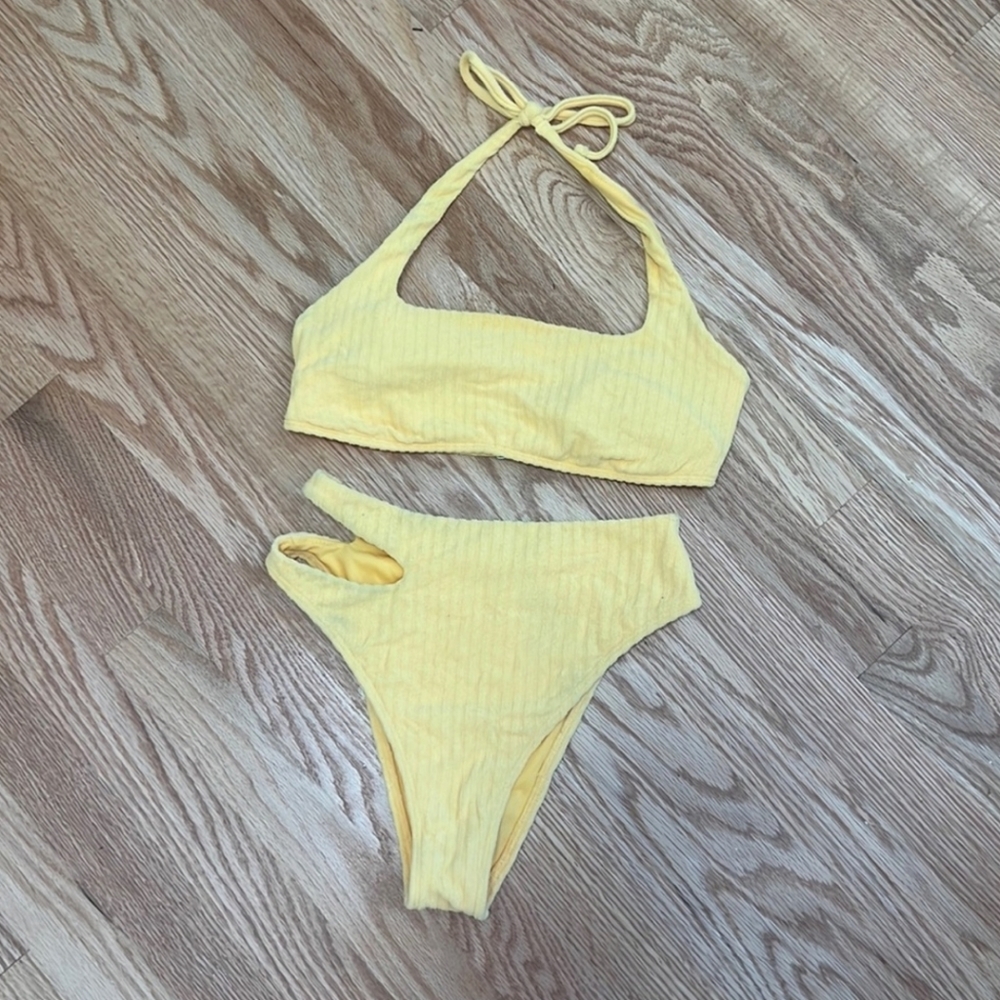 Abercrombie high waisted bathing suit